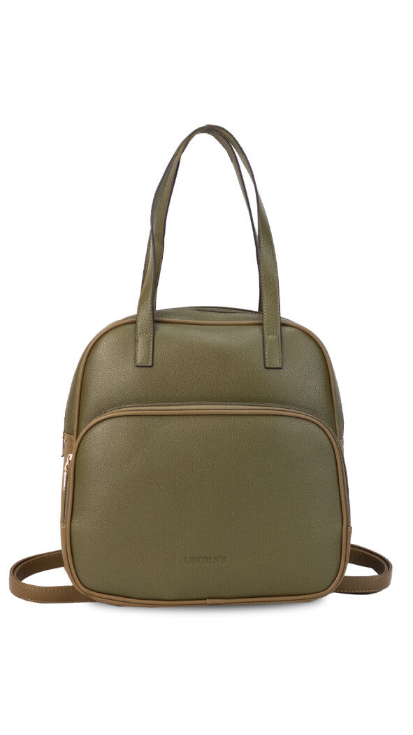 MOCHILA CLARA OLIVA C/MUSGO