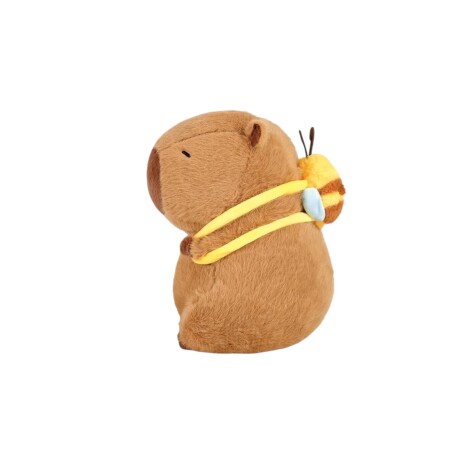 Capibara Carpincho Chico Con Mochila Abeja