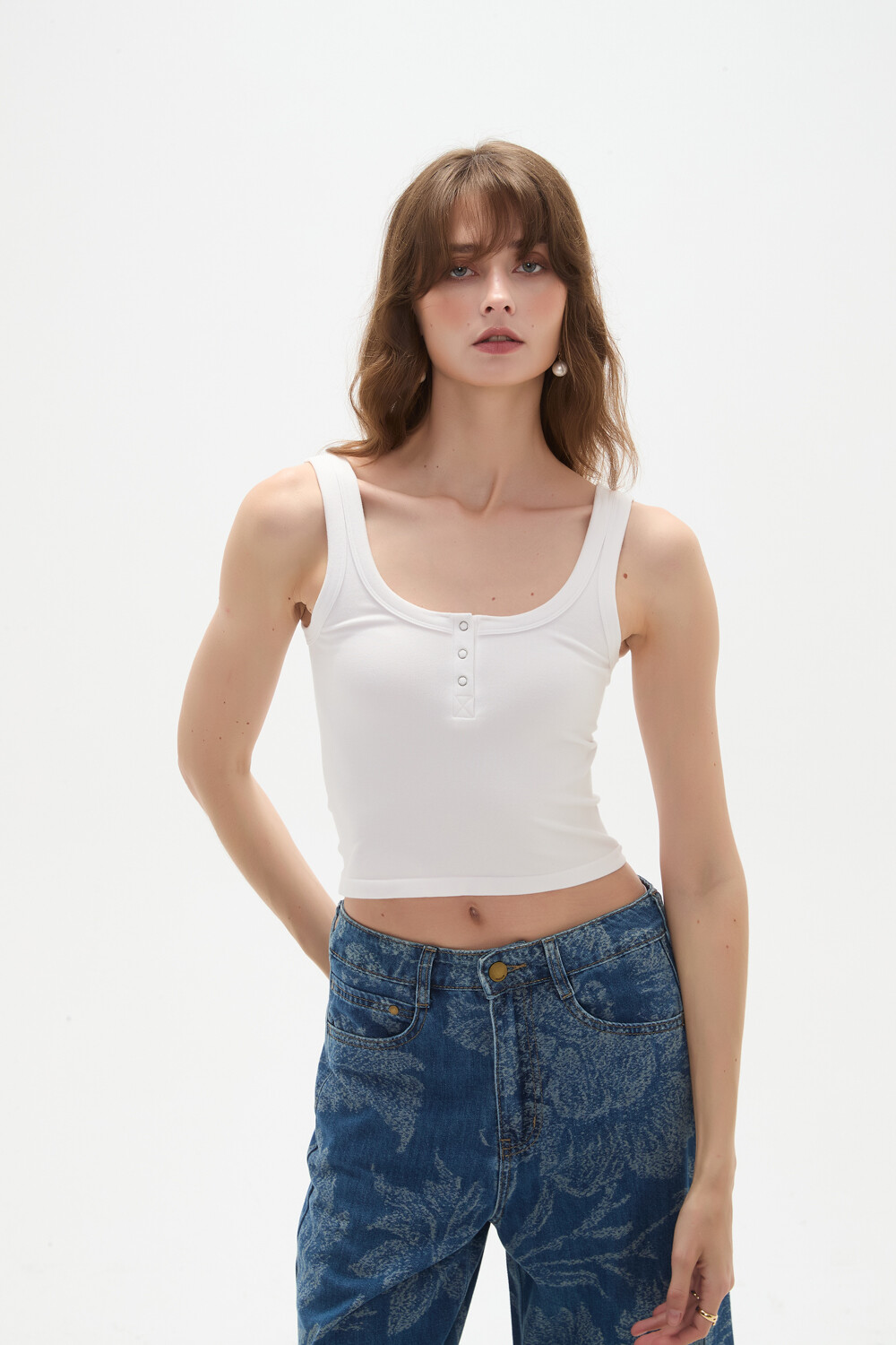 Musculosa Riesme Marfil / Off White