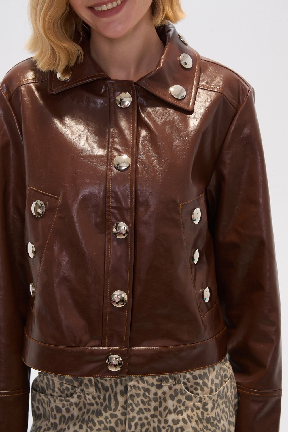 Chaqueta Grene Marron