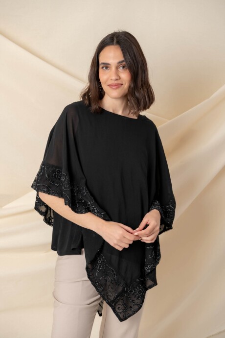 BLUSA ERIDANI Negro
