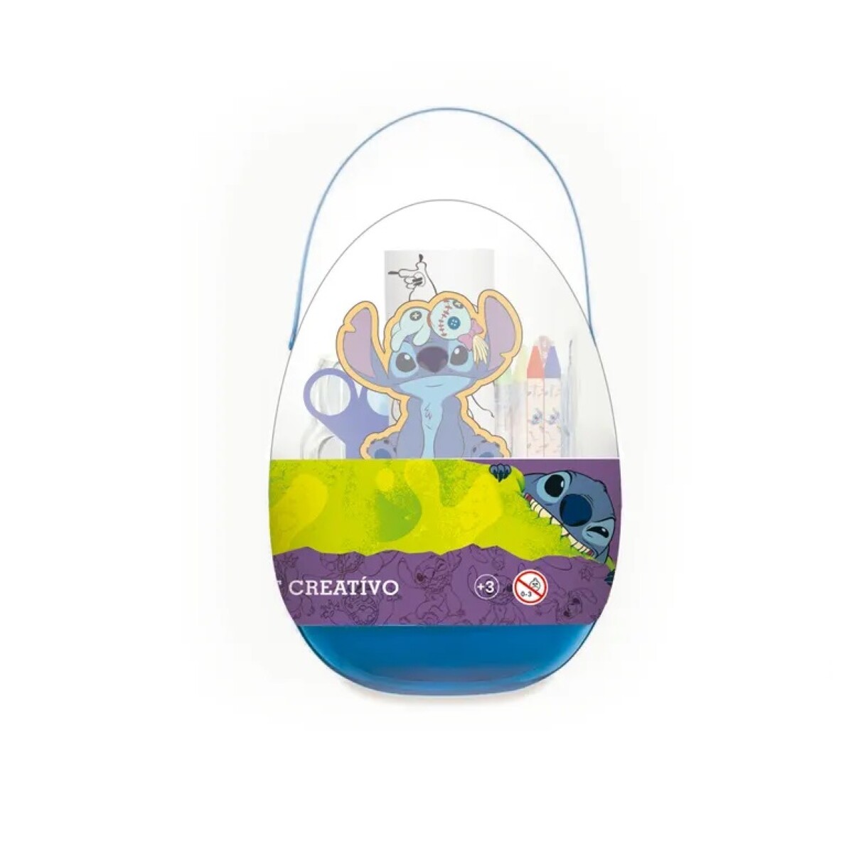 Set Creativo Huevo Grande – Stitch 