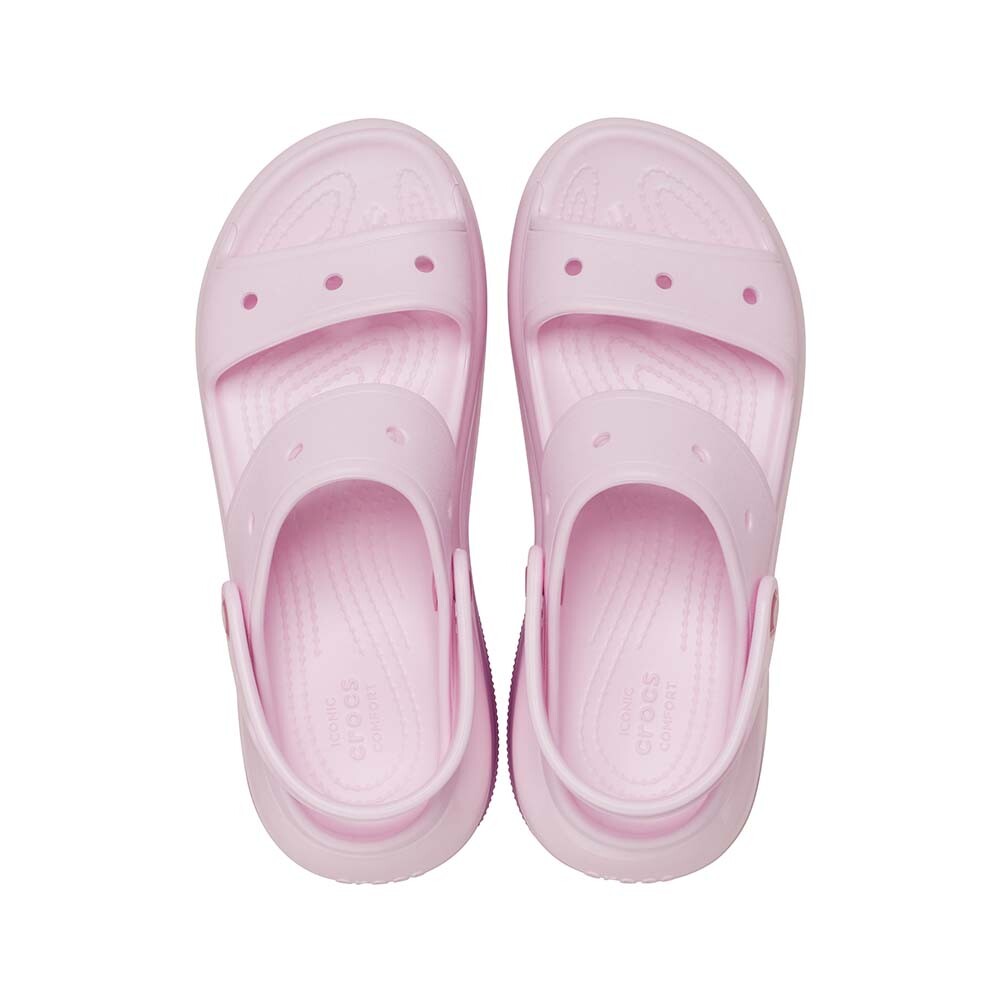 Plataformas Crocs Mega Crush Sandal - Unisex Hydrangea