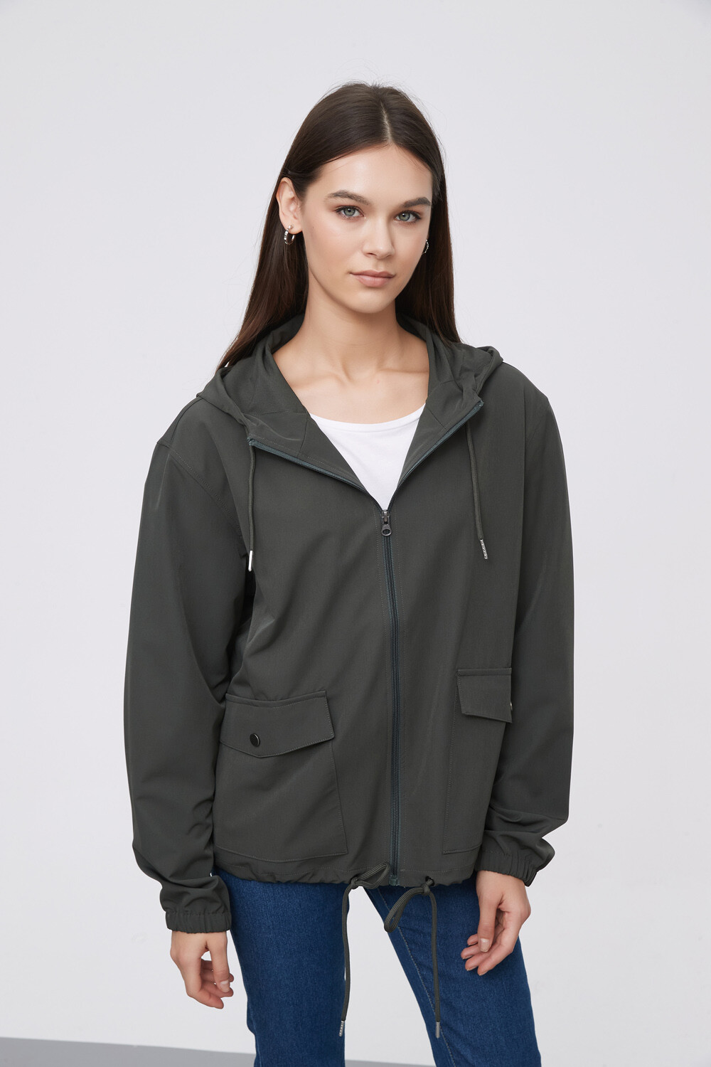 Campera Cal Verde Militar