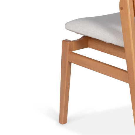 Silla Vogue - Tela Rústica Rustico beige (4F)