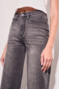 Jean Wide Denim Gris