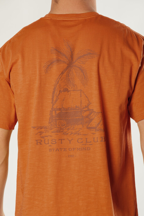 T-SHIRT AITOR RUSTY Naranja