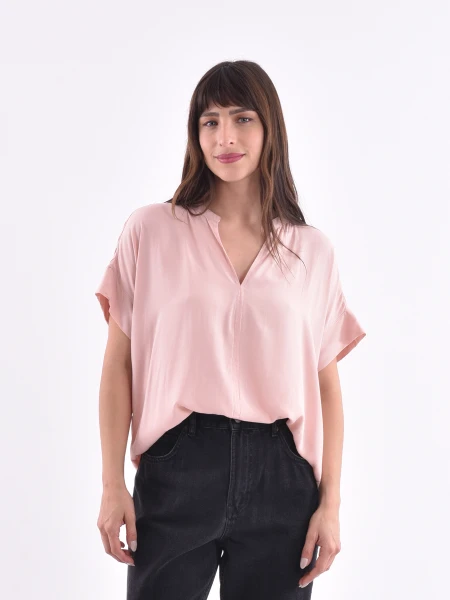 BLUSA BIESANZ ROSA CLARO