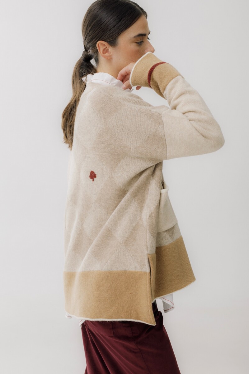 SACO NAIPE Beige