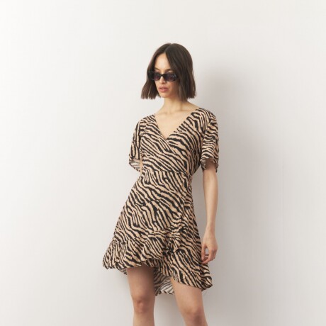 VESTIDO VELSEN Zebra