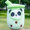Peluche De Panda Boba Tea - Verde - 33cm Peluche De Panda Boba Tea - Verde - 33cm