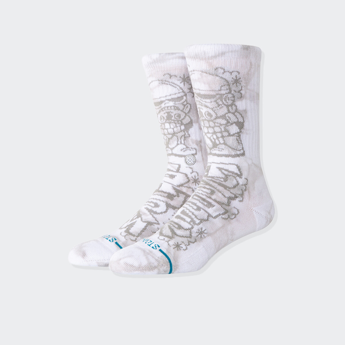Medias Stance Dj Trooper Crew - Blanco 