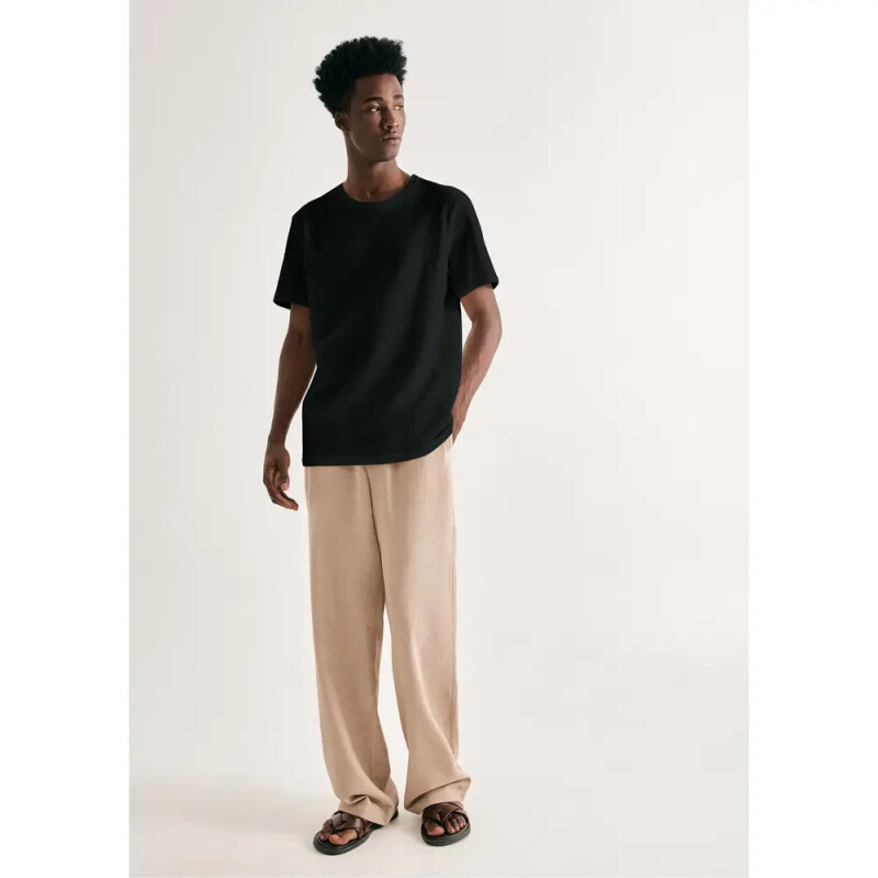 CAMISETA MM MASC PRETO ESCURO