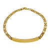 Pulsera Identidad Pierre Cardin -Oro bajo-Sin Piedra-PU8015 sinpiedra