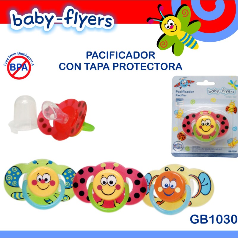 Chupete Baby Flyers con Tapa Protectora Chupete Baby Flyers con Tapa Protectora