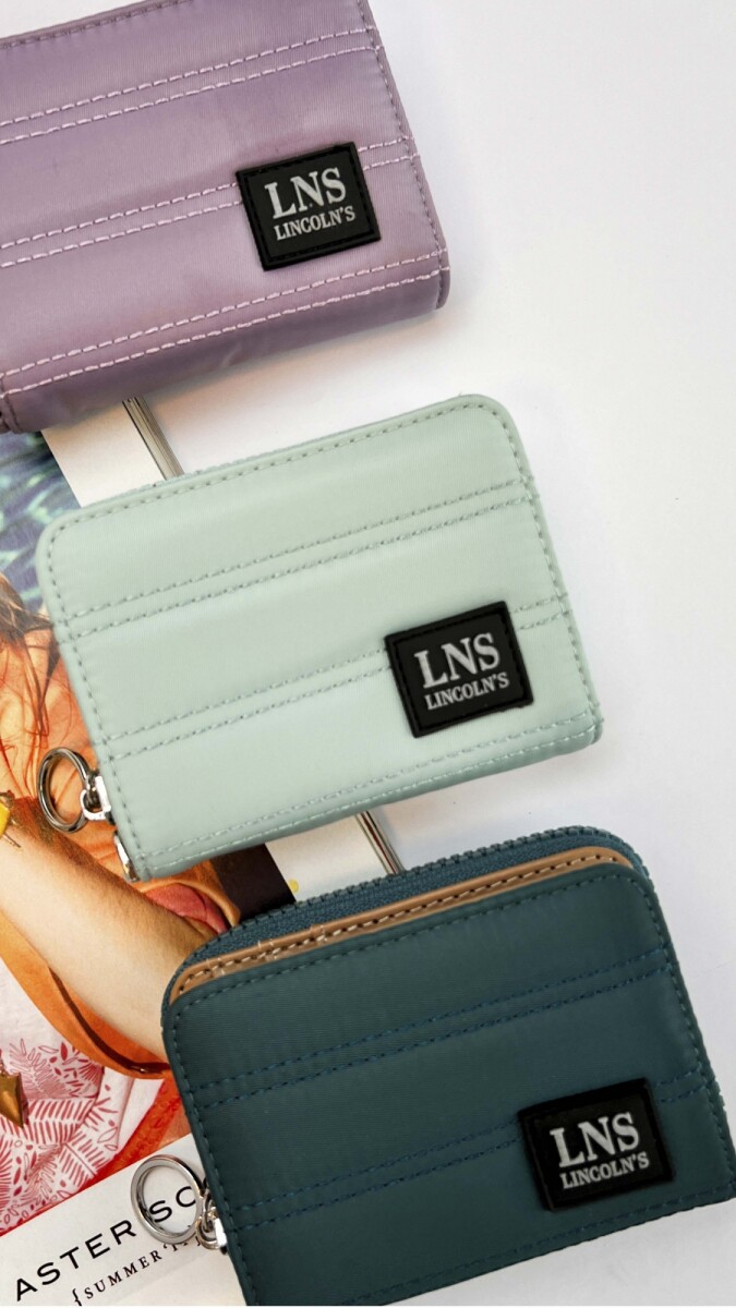 BILLETERA VERA - AGUAMARINA 