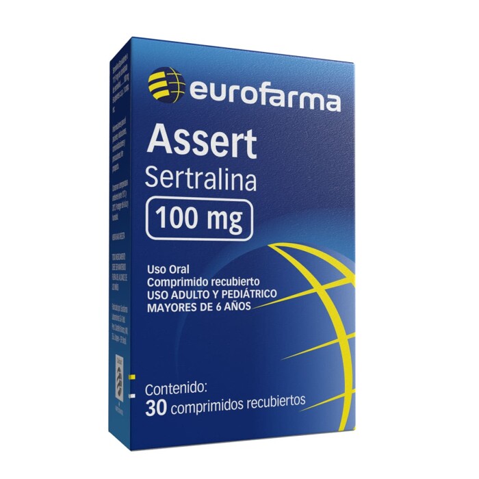 ASSERT 100 MG X 30 COMP.REC. única