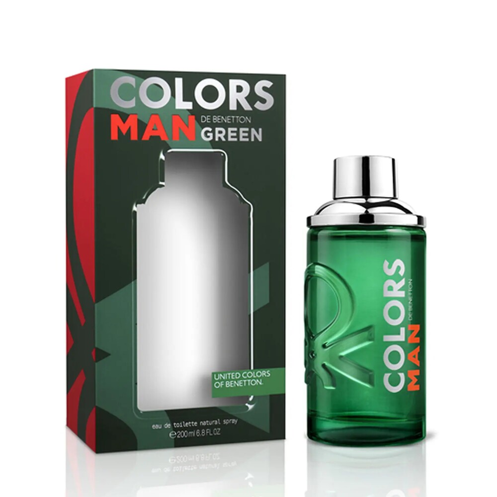 Benetton Colors Man Green Eau de Toilette 200ml - Masculino