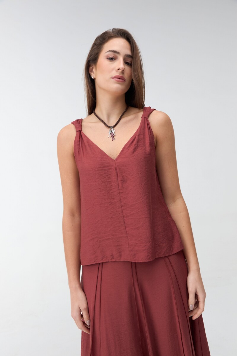 MUSCULOSA EIRENE - Terracota 