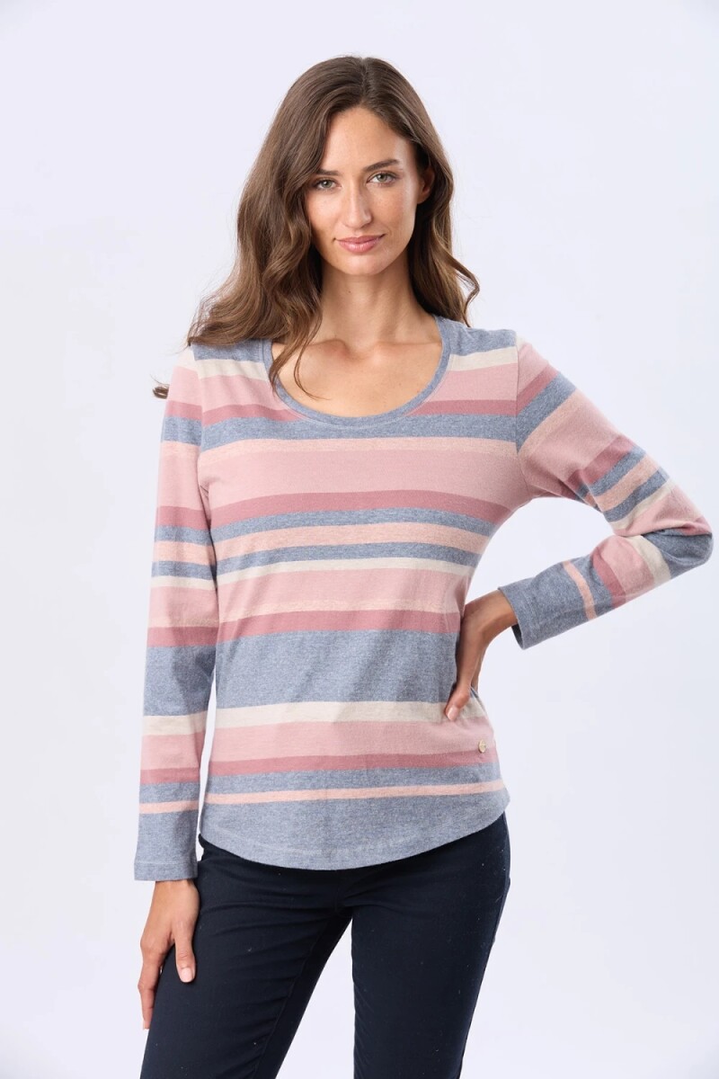 T-HIRT LEGACY 6065 - BEI AZU 