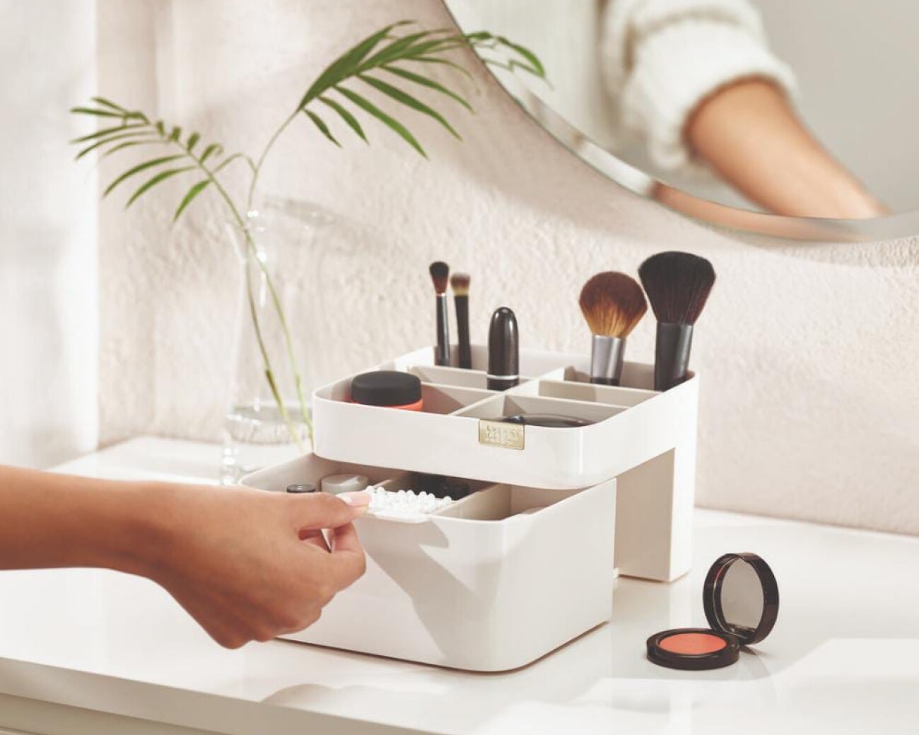 Organizador de cosméticos Viva con cajón (mediano) Organizador de cosméticos Viva con cajón (mediano)