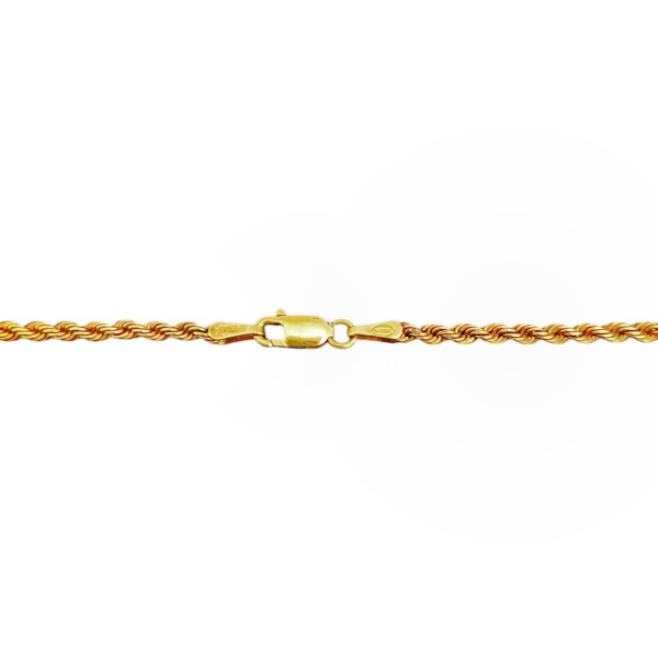 Cadena oro Salomónico -Oro bajo -Sin Piedra-CD8028 sinpiedra