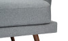 Sillón Sofá Triunfo 2 Cuerpos Gris