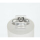 Anillo En Oro Blanco 18K Con Brillante Solitario Anillo En Oro Blanco 18K Con Brillante Solitario