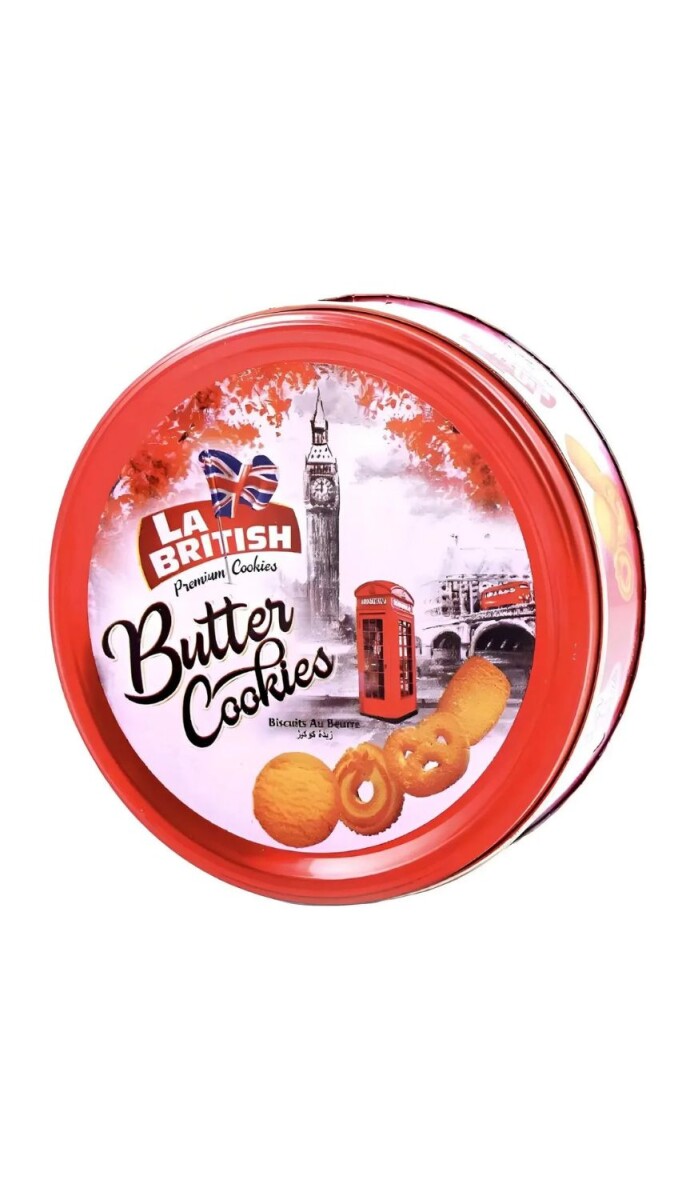 GALLETITA LATA LA BRITISH 340g BUTTER COOKIES (GRANDE) 