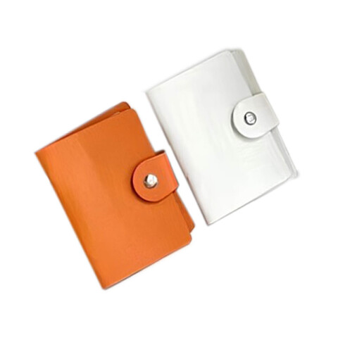 Porta tarjetas cuerina con broche Porta Tarjetas Cuerina Con Broche