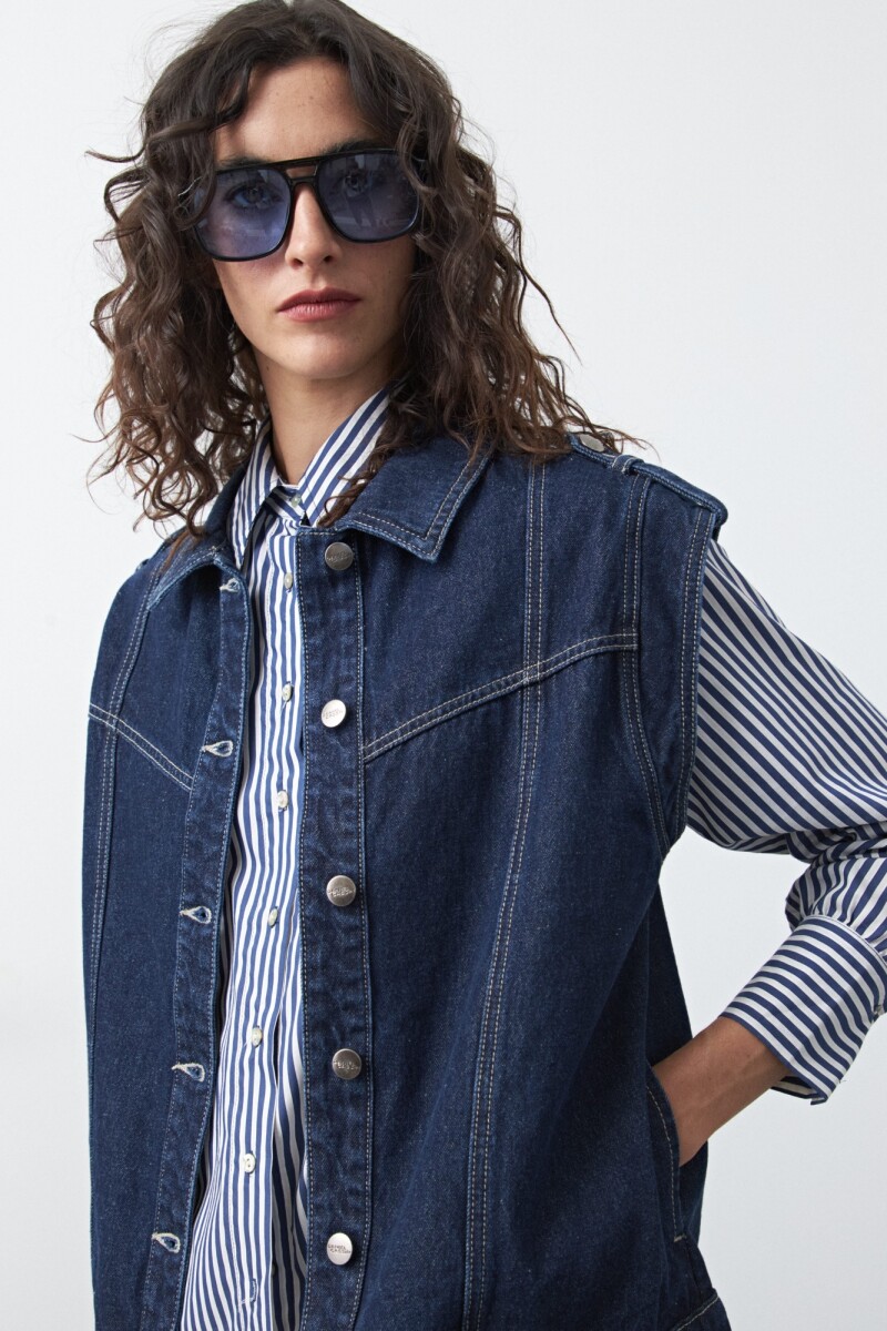 CHALECO ZUZIN - Azul Oscuro 