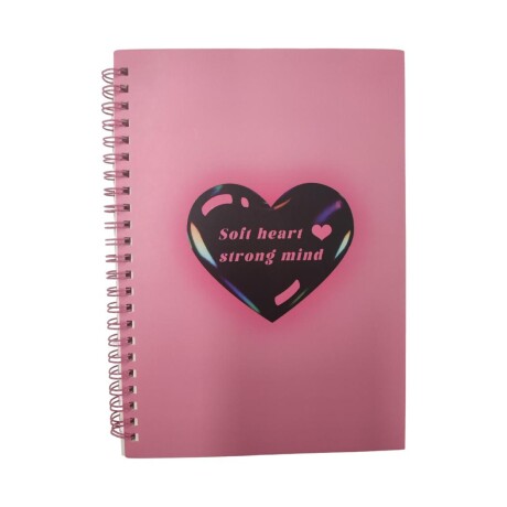 Cuaderno espiral B&P rosa