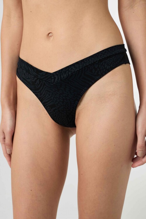 Bikini Florianopolis Negro Leopardo