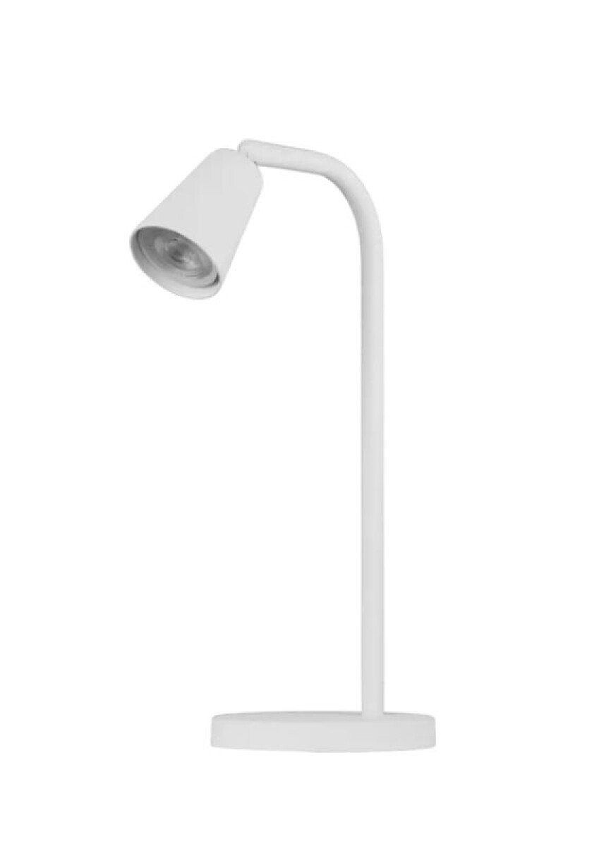 VELADOR DE MESA ARTIC ALUMINIO 1XGU10 MR16 BLANCO 