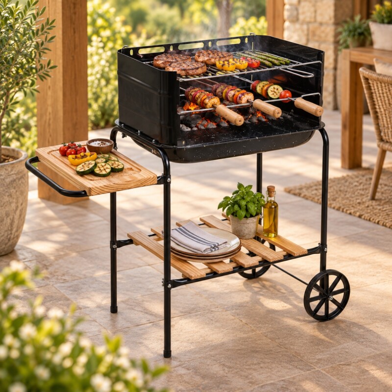 Parrilla California NEGRO