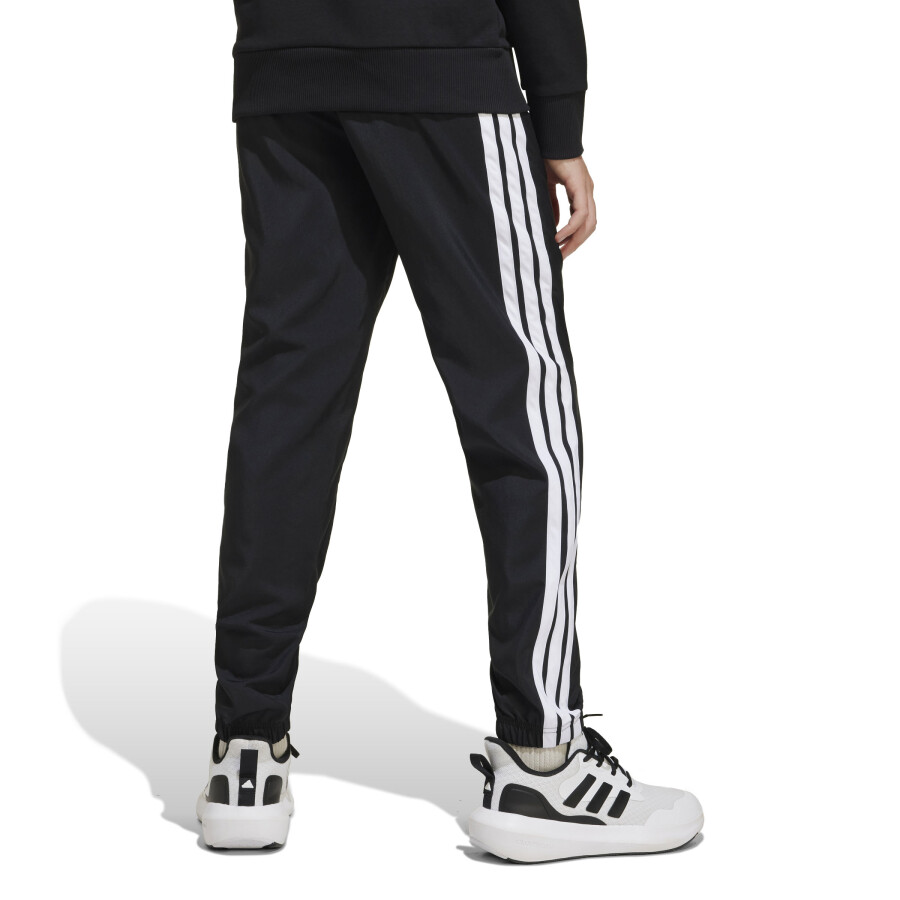 Pantalón de Niños Adidas Essentials Negro - Blanco