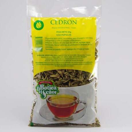 Hojas de Cedrón Puras Botica del Señor 20g Hojas de Cedrón Puras Botica del Señor 20g