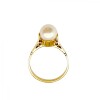 Anillo Solitario-Oro bajo-Perla-AN8163 conperla