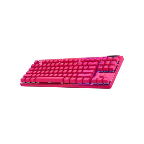 Teclado Logitech Pro X Gaming Magenta