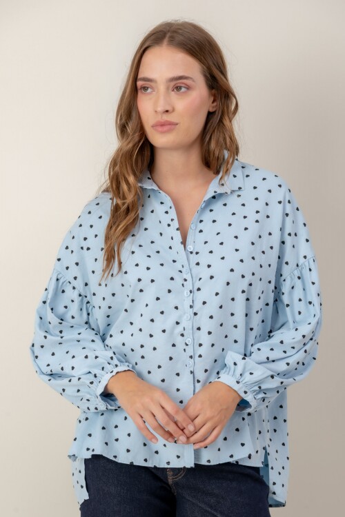 Camisa Doots Celeste