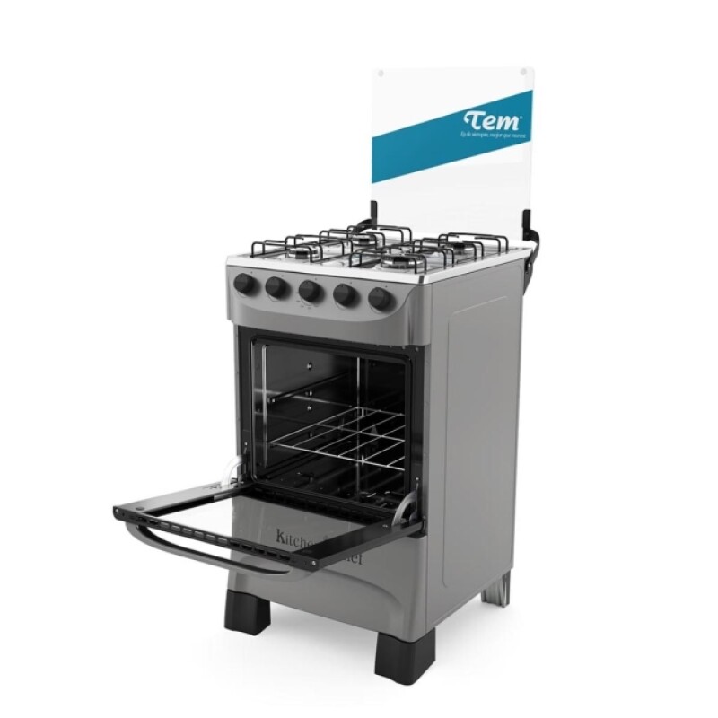Cocina Gas Tem Kitchen Chef Gris 4h Cocina Gas Tem Kitchen Chef Gris 4h