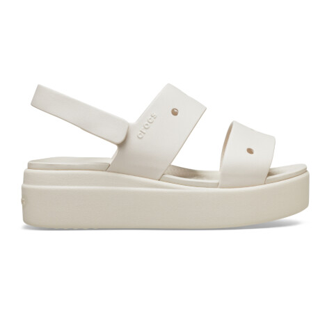 Sandalias Crocs Brooklyn 4U - Mujer Stucco