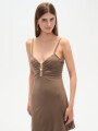 Vestido Finlar Taupe / Mink / Vison