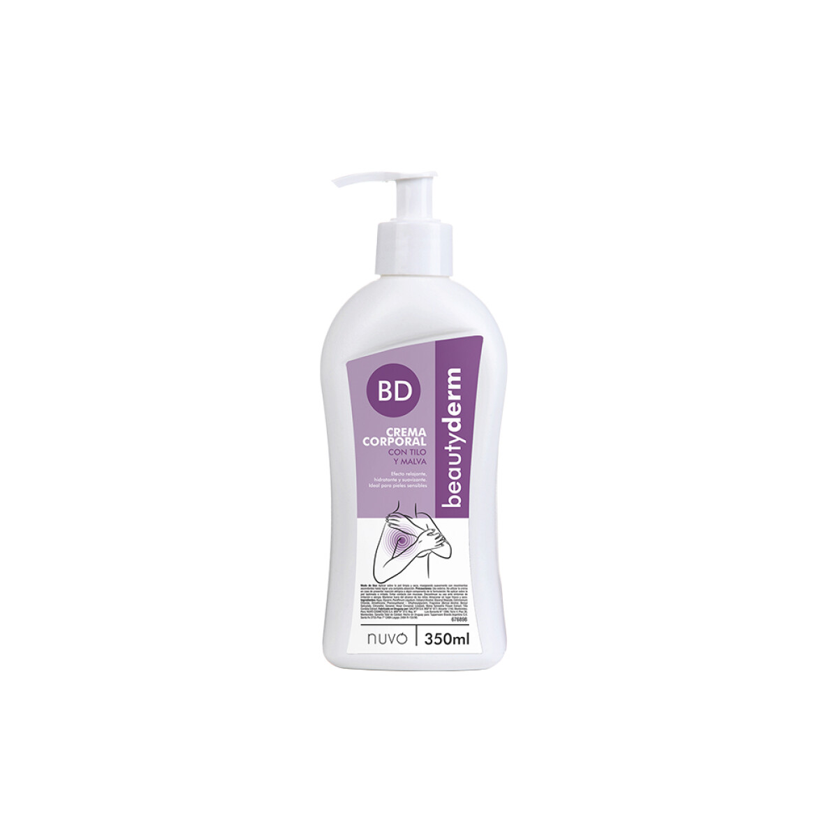 CREMA CORPORAL BEAUTY DERM 350 ML - TILO Y MALVA 