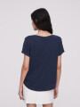 Remera Cordata Azul Marino