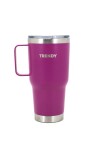 Vaso térmico doble capa de acero 900ML Fucsia