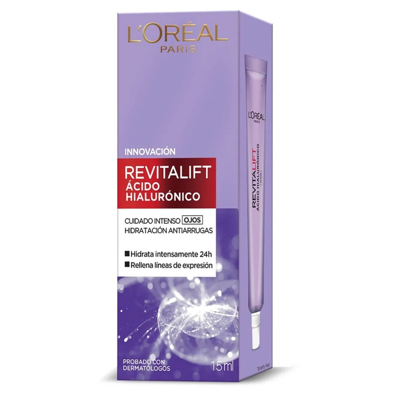 Crema para contorno de ojos Loreal Revitalift ácido hialurónico Crema para contorno de ojos Loreal Revitalift ácido hialurónico