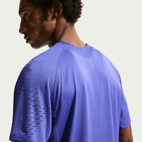 Remera Nike Para Running Dri Fit Blue
