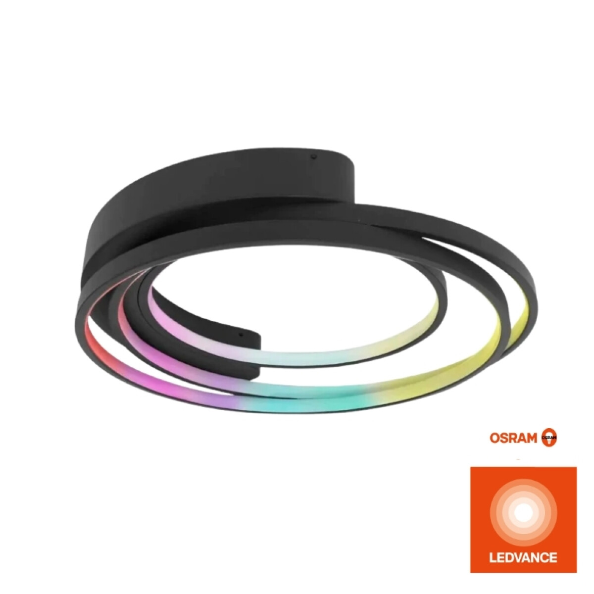 Panel LED LEDVANCE OSRAM Deco Smart Negro De Adosar 27W RGB 