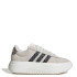 Championes de Mujer Adidas Grand Court Plataforma Gris - Blanco - Negro